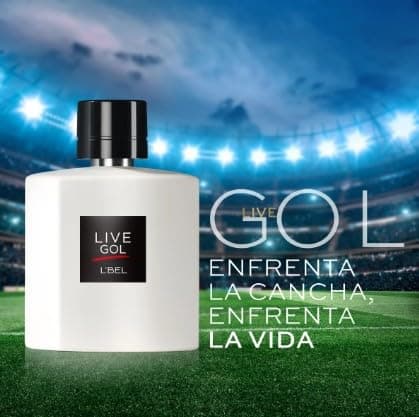 Perfume para Caballeros LIVE GOL de L´BEL de 100 mL 2