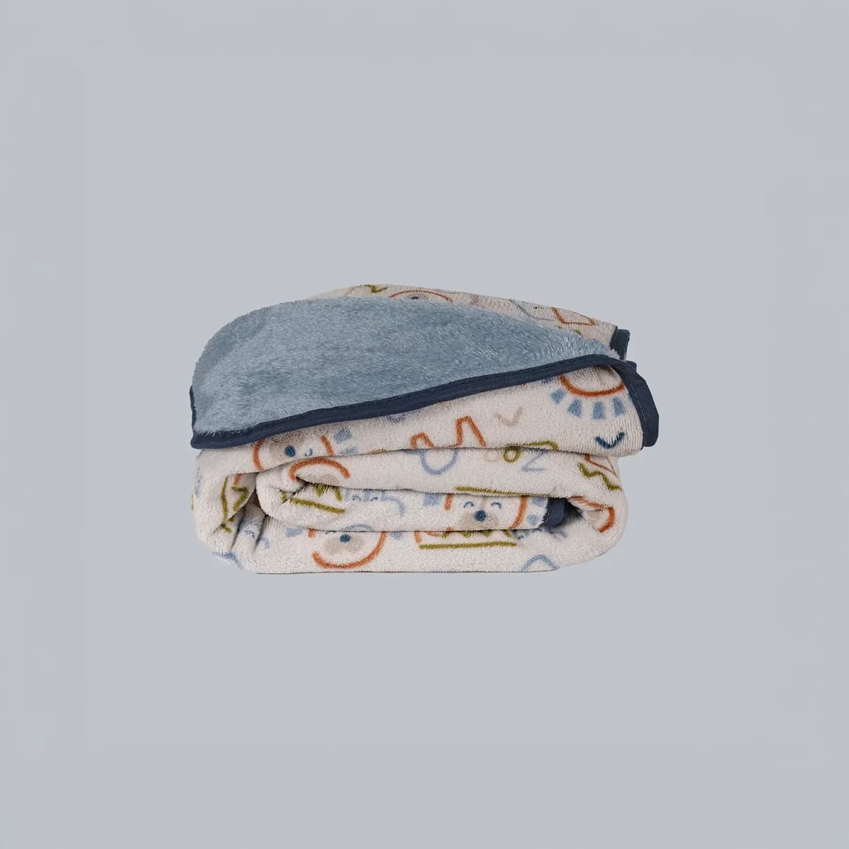 Cobertor Baby Siberia MINI ZOO PREMIUM textura de borrego 4