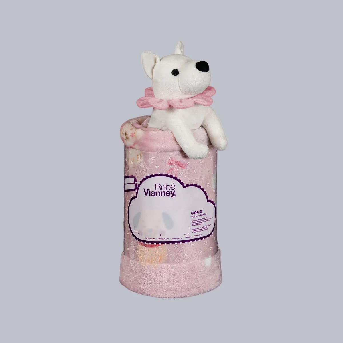 Cobertor Baby Ligero PAWS, incluye peluche, tamaño carriola 2