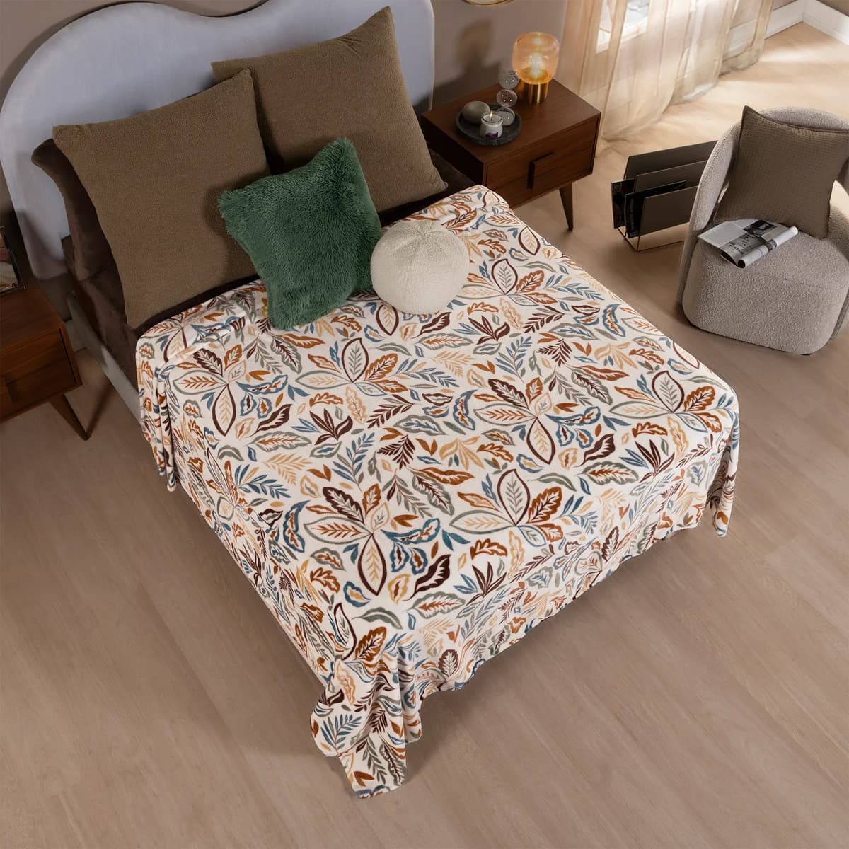 Cobertor Ligero ARUMA, textura muy suave y calientita 4