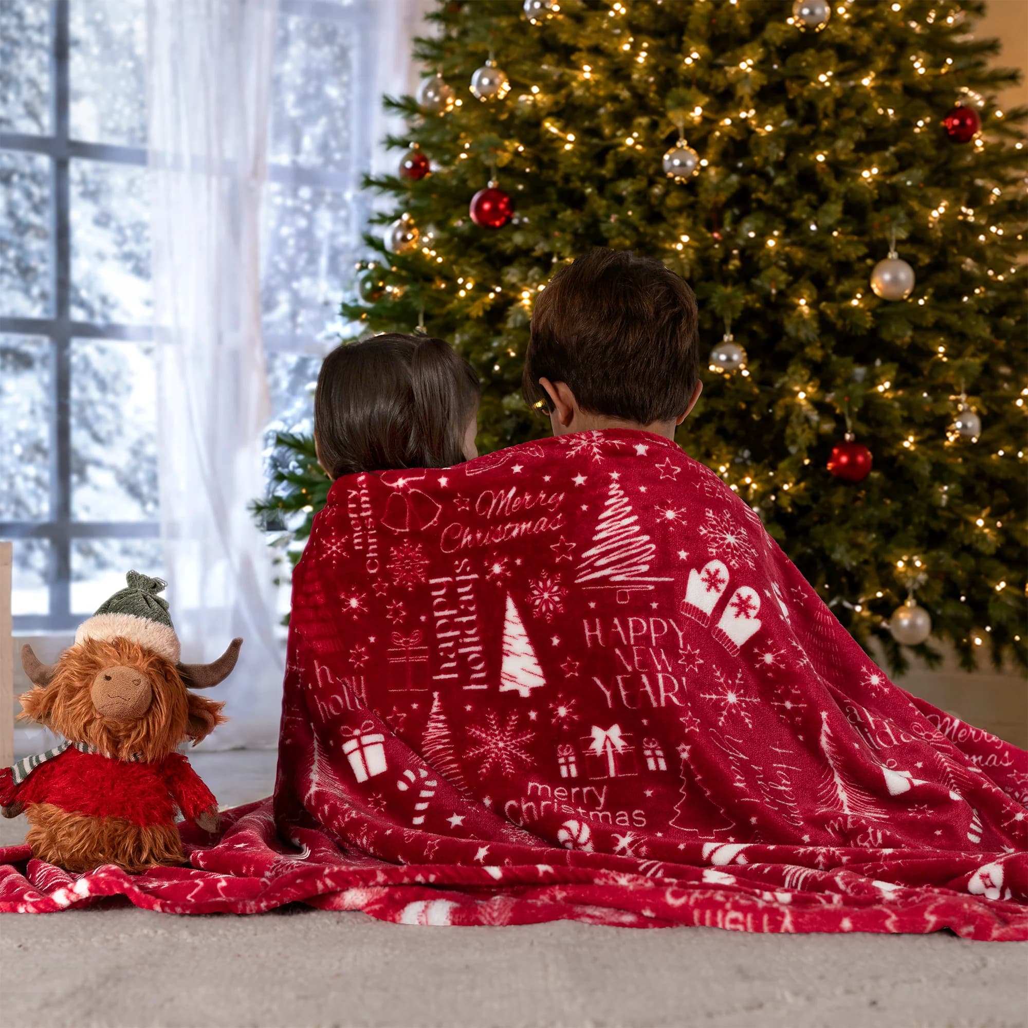 Frazadas Navideñas 2026 4