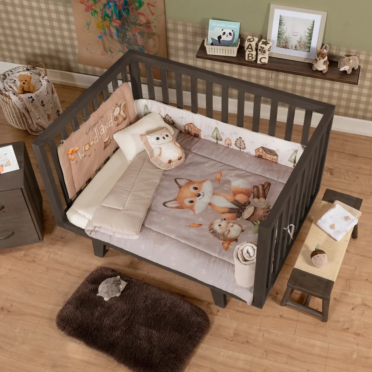Juego de Cuna Baby FOXY, incluye 6 piezas 3