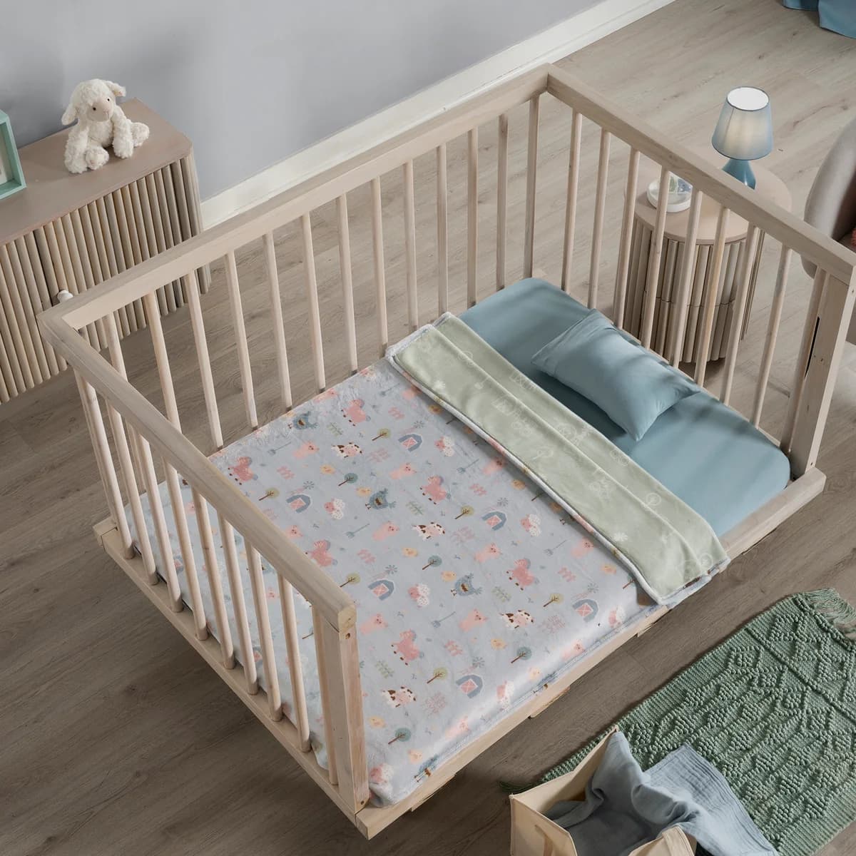 Cobertor Baby Nórdico GRANJA, doble vista, tamaño CUNA 6