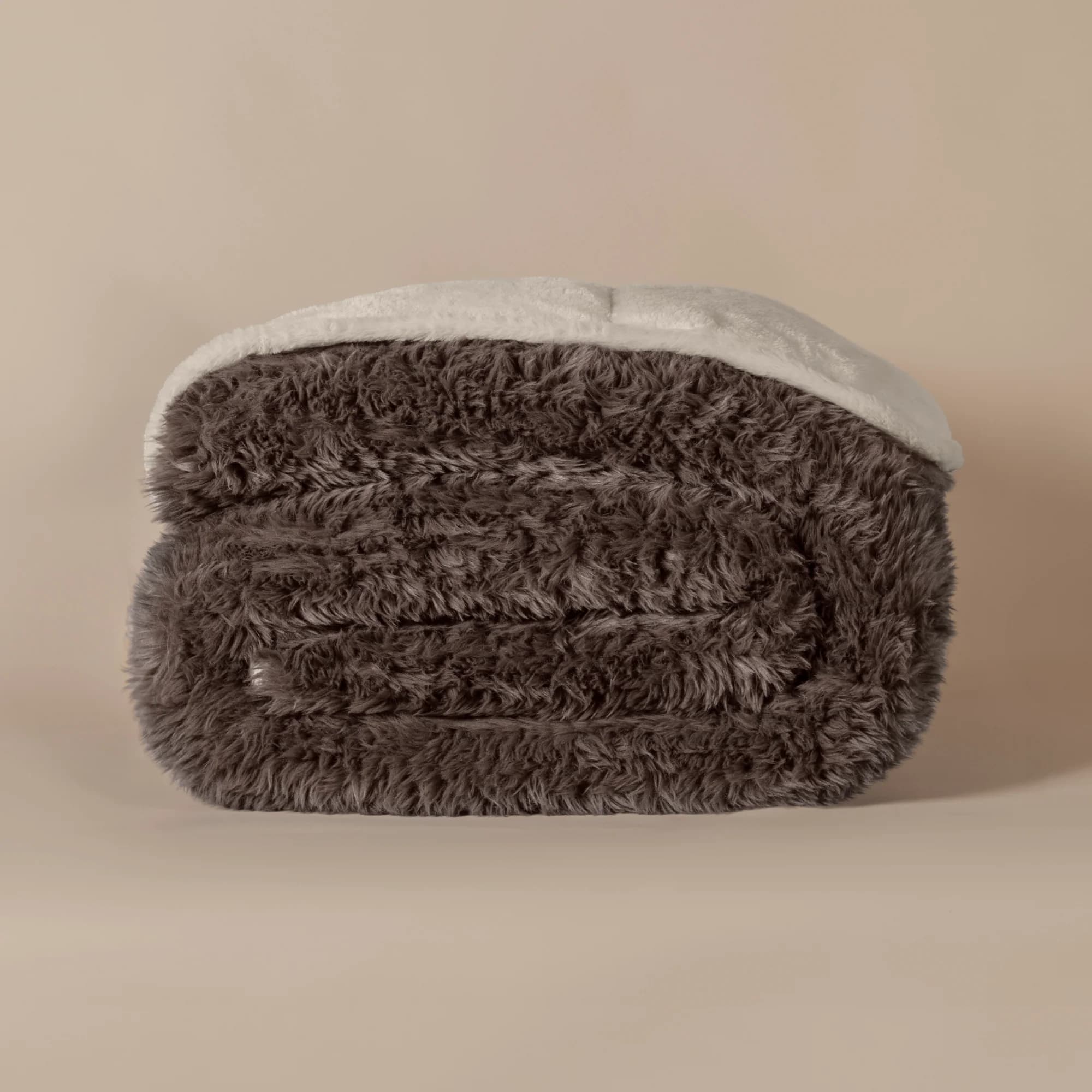 Cobertor Everest EXPRESSO, textura de borrego, calidad Premium 4