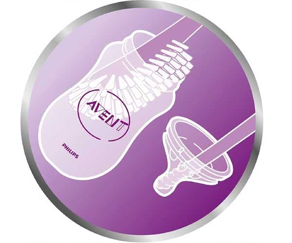 Cepillos AVENT para limpieza de pachitas o tetinas 4
