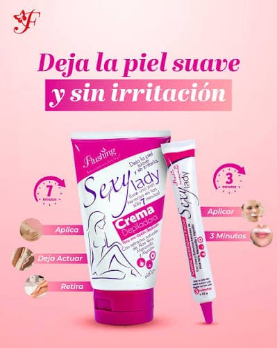 Cremas Depiladoras SEXY LADY de Flushing 2
