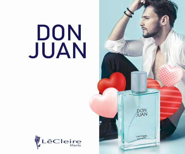 Eau de Toilette DON JUAN de LeCleire de 100 mL