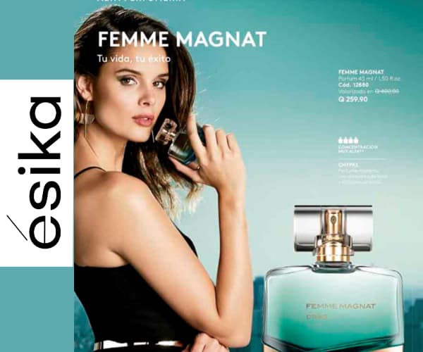 FEMME MAGNAT de Èsika Perfume de Mujer de 45 ml 2