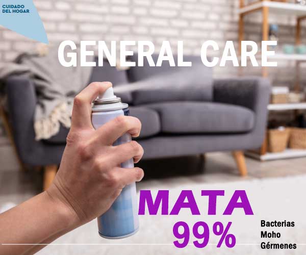 Desinfectantes Don´Clin Antibacterial en Aerosol GENERAL CARE, mata el 99.9% de gérmenes, moho y bacterias 10