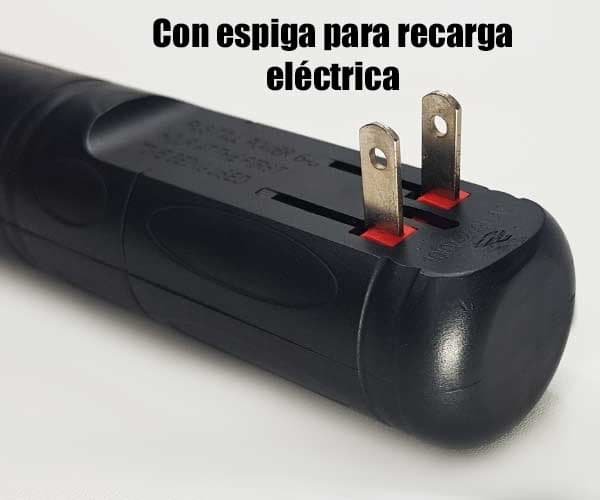 Raqueta Eléctrica Matazancudos con linterna, recargable 6