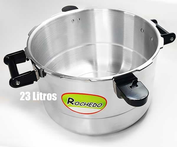 Olla de Presión ROCHEDO de 23 Litros, con tornillos de acero inoxidable 3