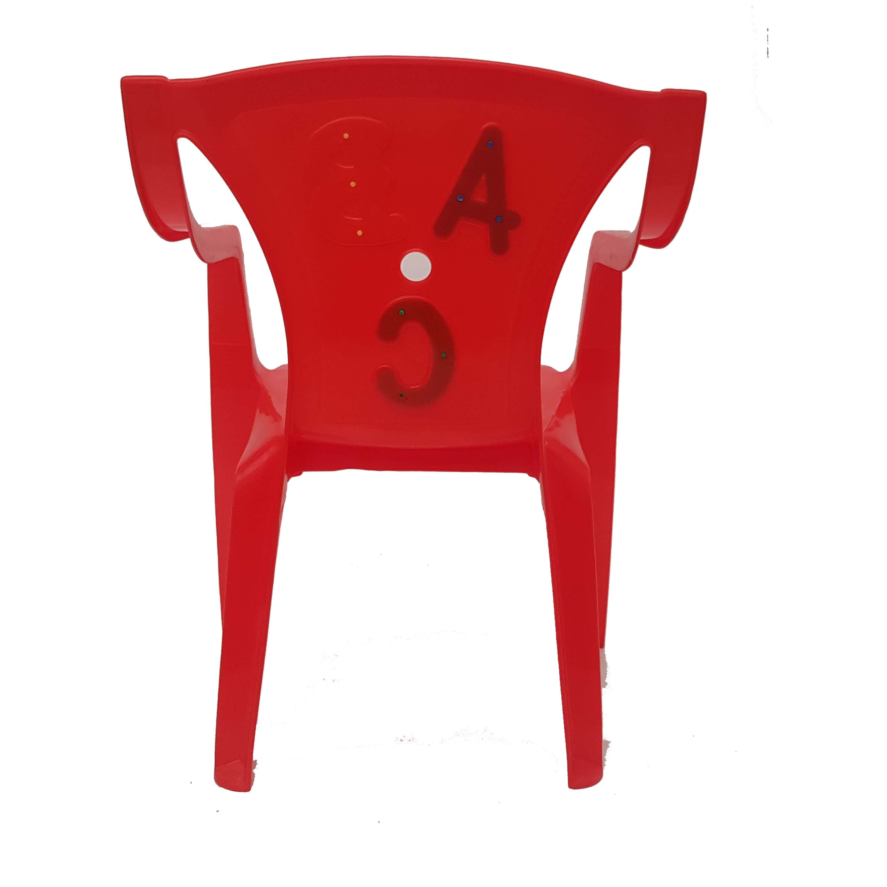 Sillas infantiles de plástico ABC para niños y niñas 4