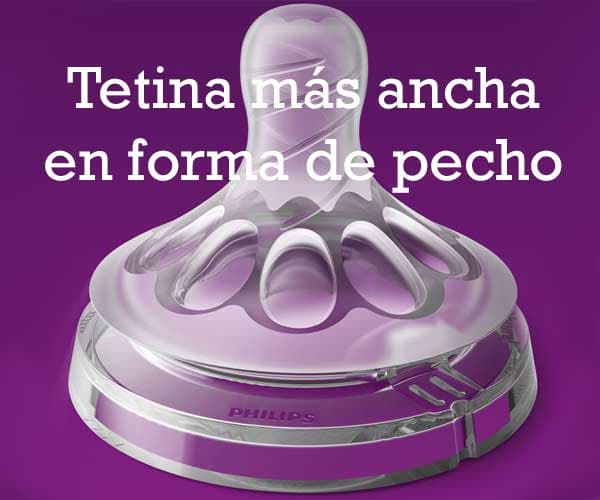 Pachas/Biberones AVENT Natural 5