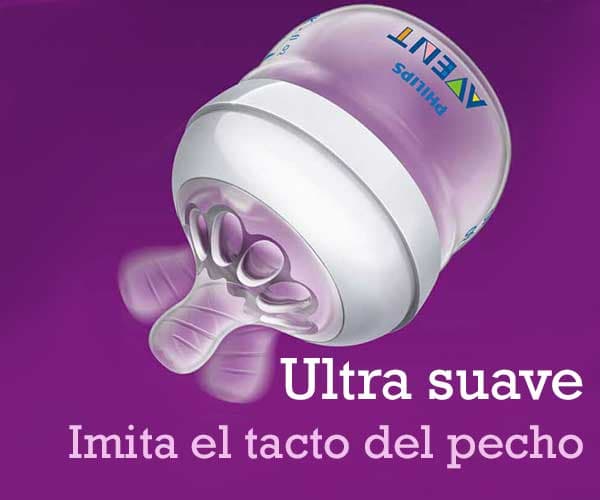 Pachas/Biberones AVENT Natural 6