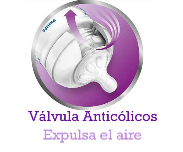Pachas/Biberones AVENT Natural 8
