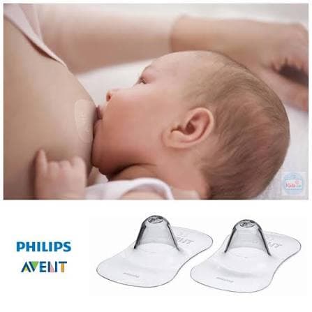 Dúo de Protectores de Pezón de silicone AVENT, libres de BPA 6