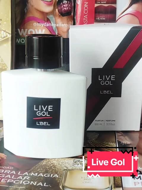 Perfume para Caballeros LIVE GOL de L´BEL de 100 mL 5