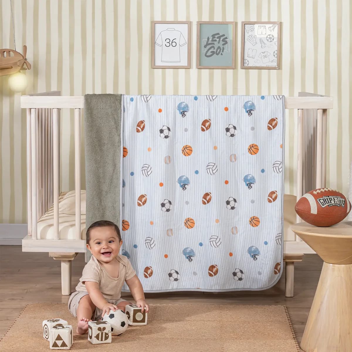 Cobertor Baby Siberia SPORTY, tamaño CUNA