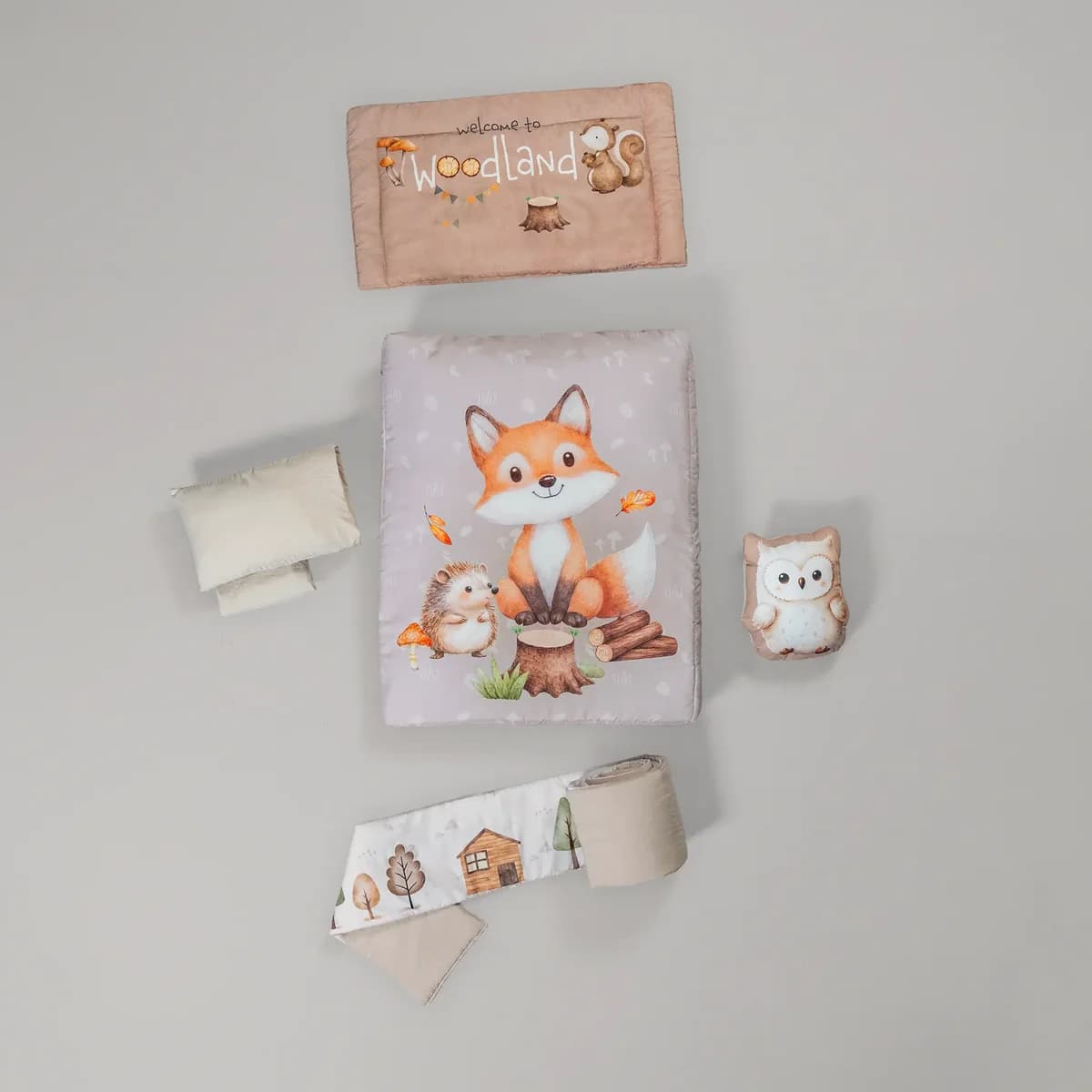 Juego de Cuna Baby FOXY, incluye 6 piezas
