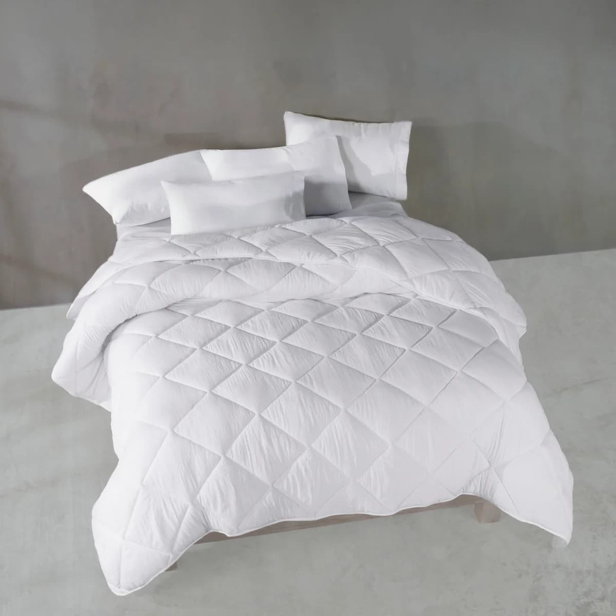 Edredón DUVET capitonado en rombos
