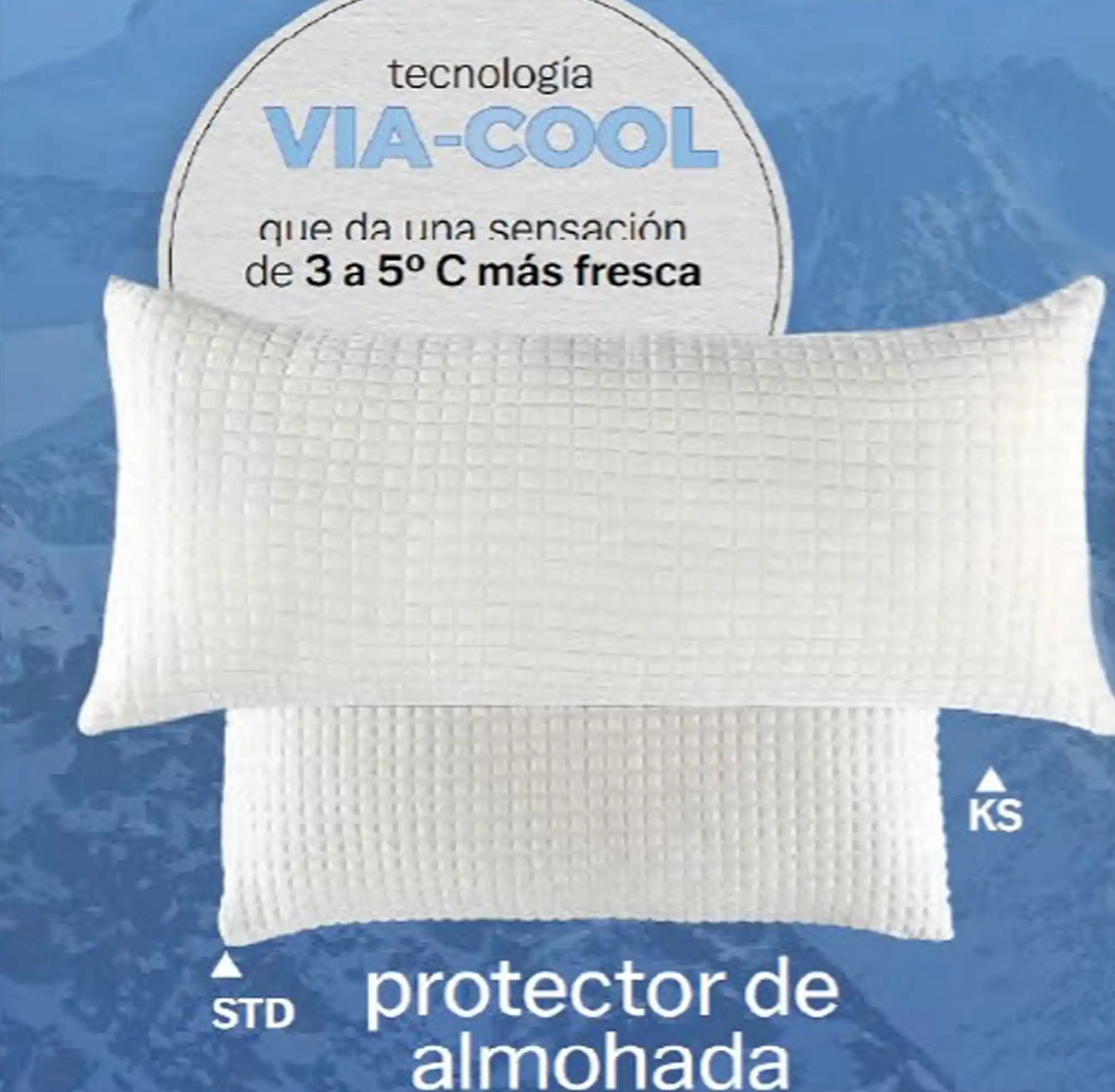 Almohadas COOLING, ¡es más fresca!