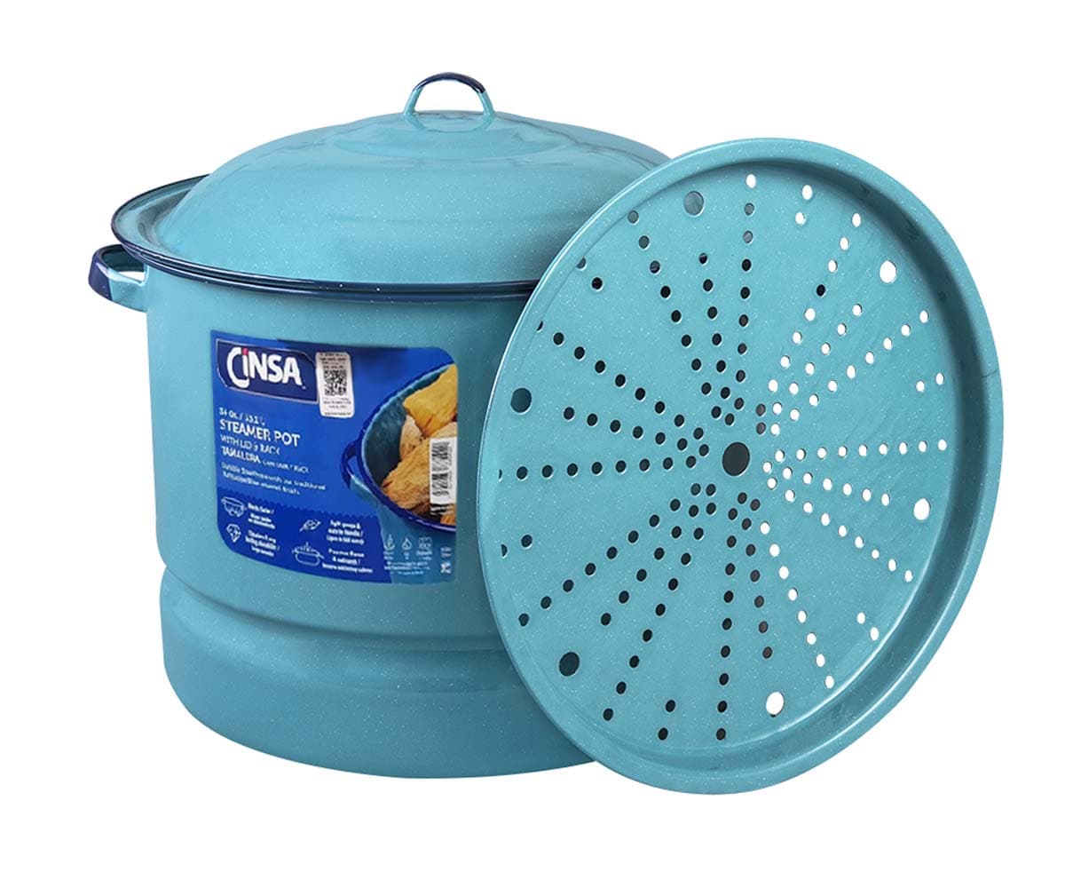 Ollas vaporeras / tamaleras CINSA de 38 cms 33.1 Litros