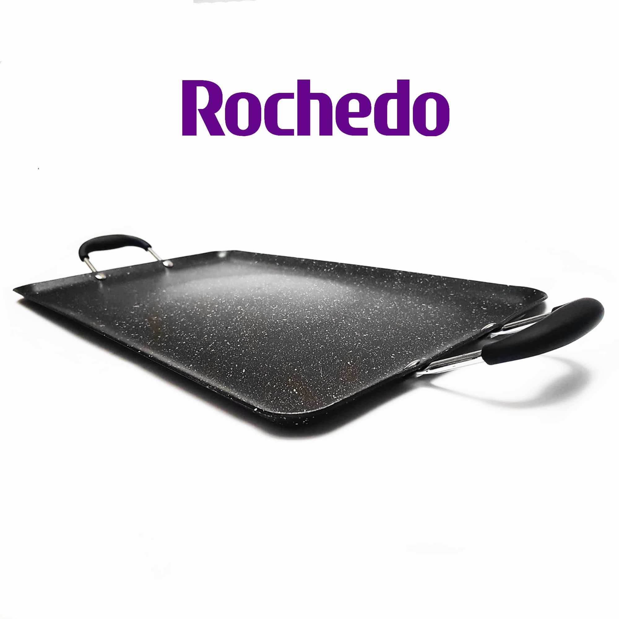 Comal Rectagular Antiadherente de Mármol liso ROCHEDO