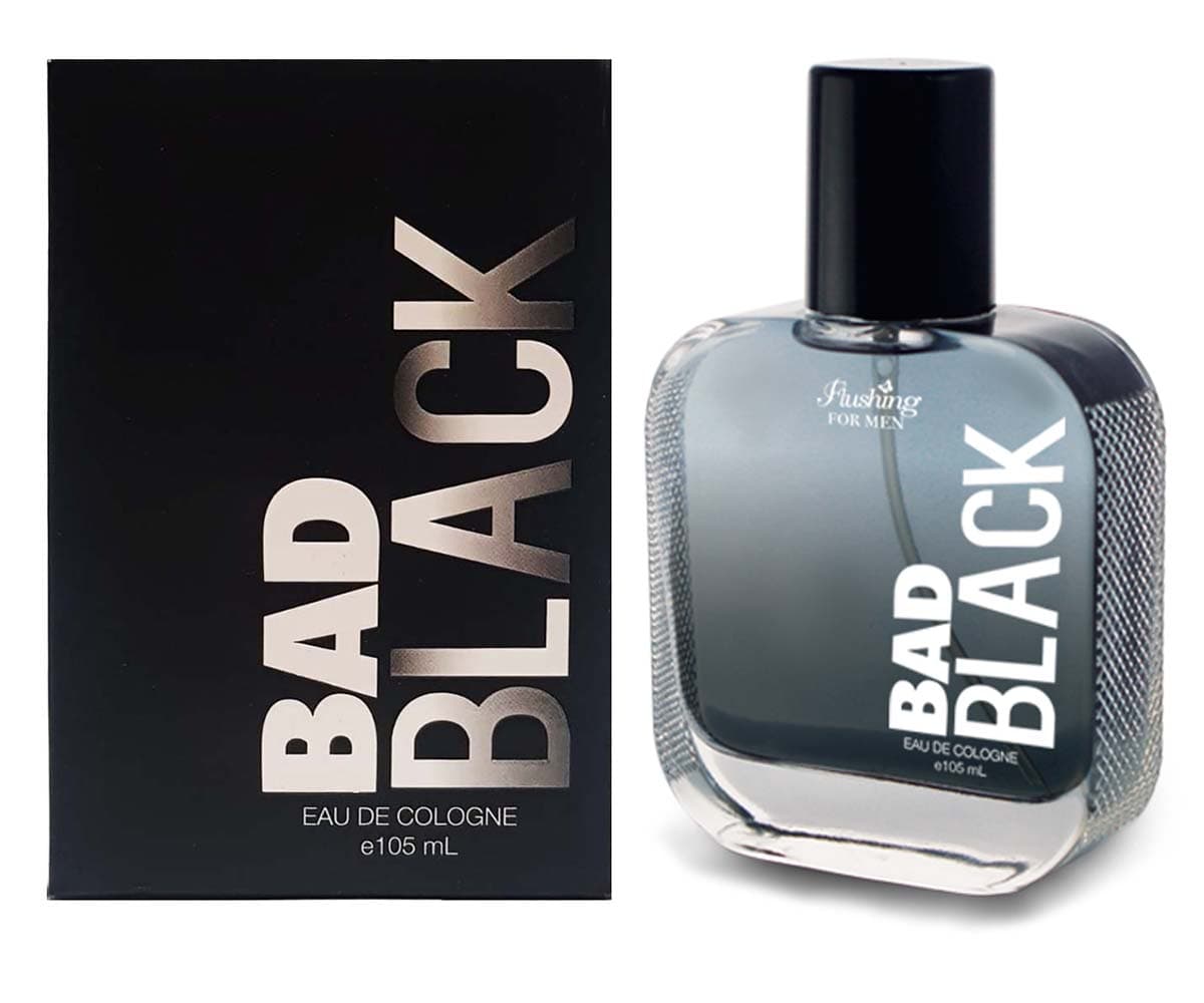 Eau de Cologne BAD BLACK de Flushing, 105 mL