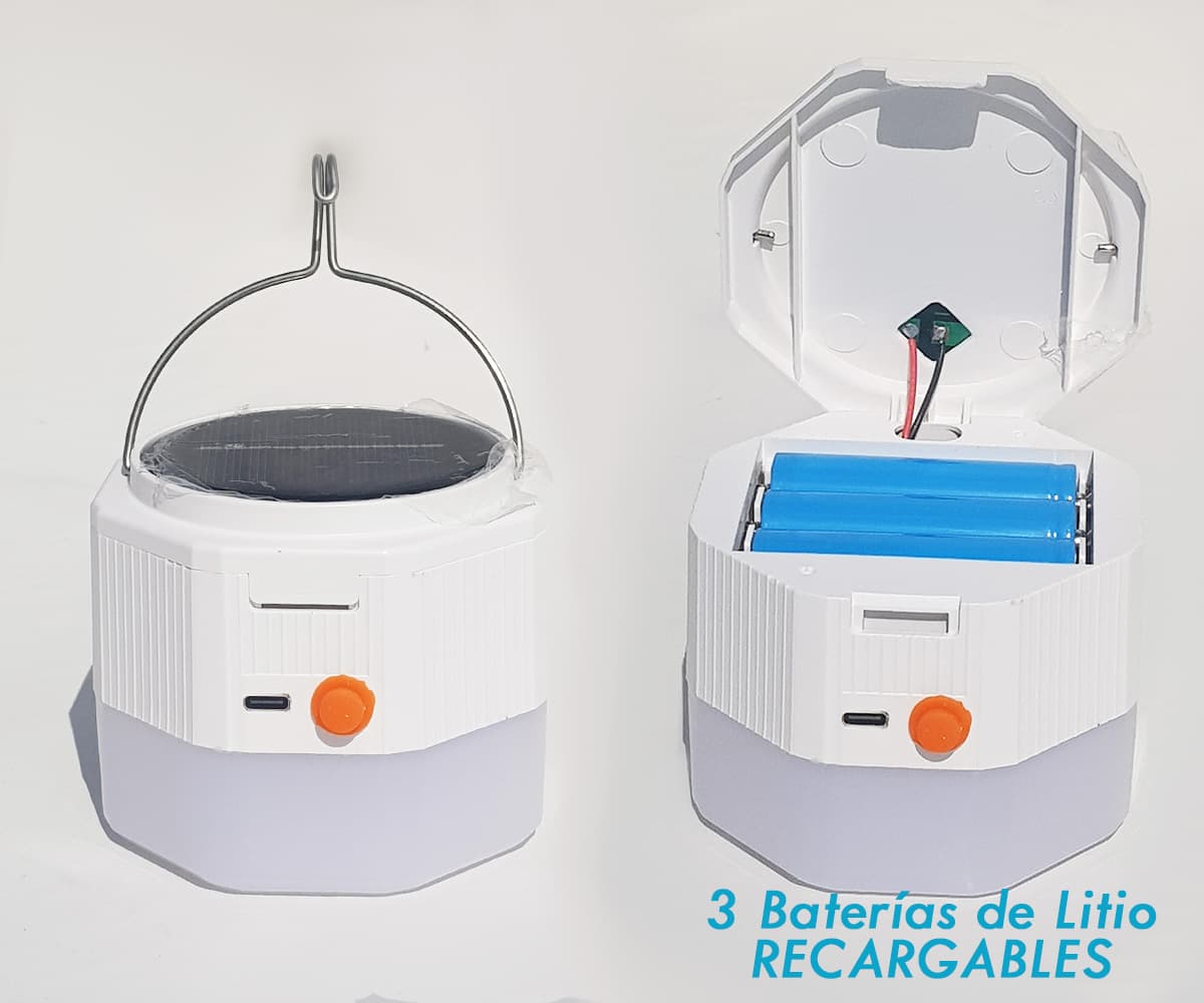 Lámparas Solares 1 Foco 120W