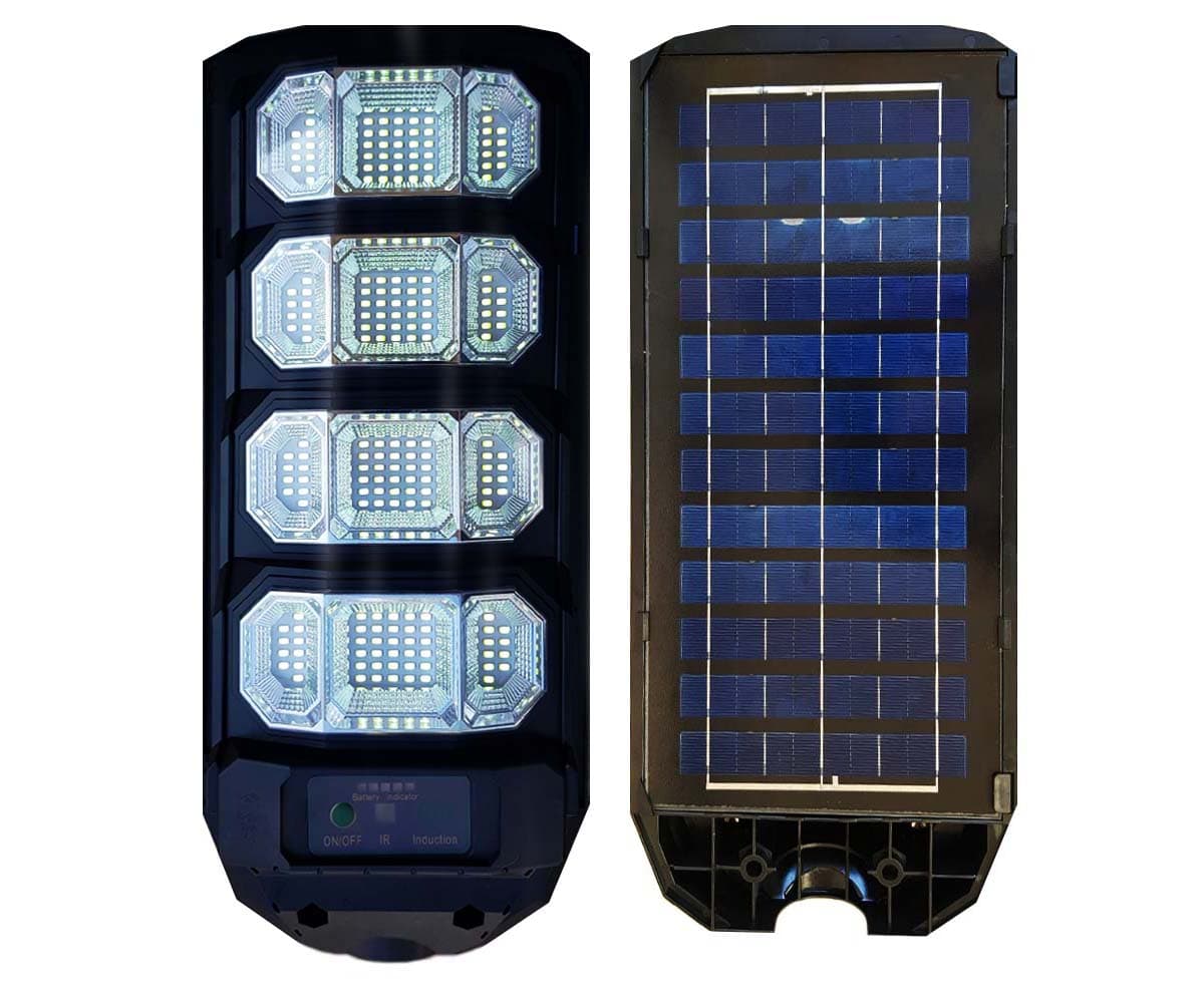 Lámparas Solares 200W con indicador de batería