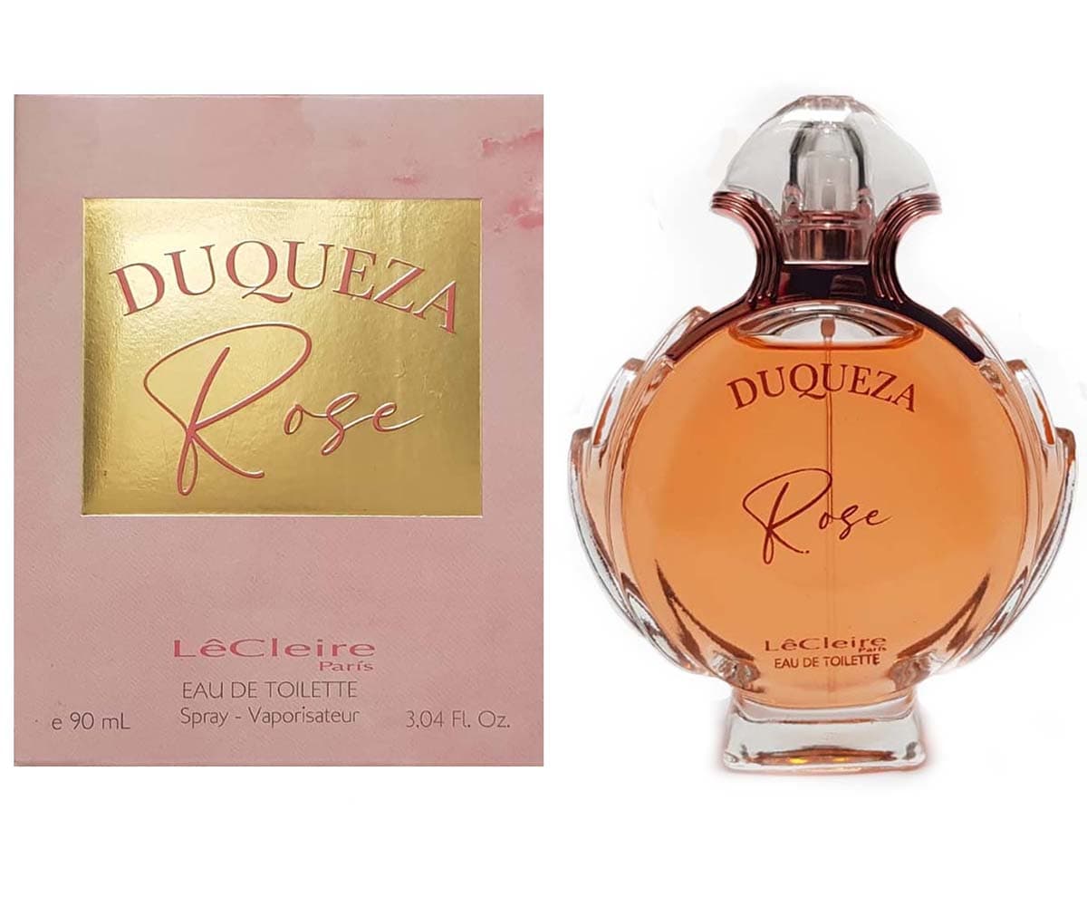 Eau de Toilette DUQUEZA ROSE de LeCleire de 100 mL