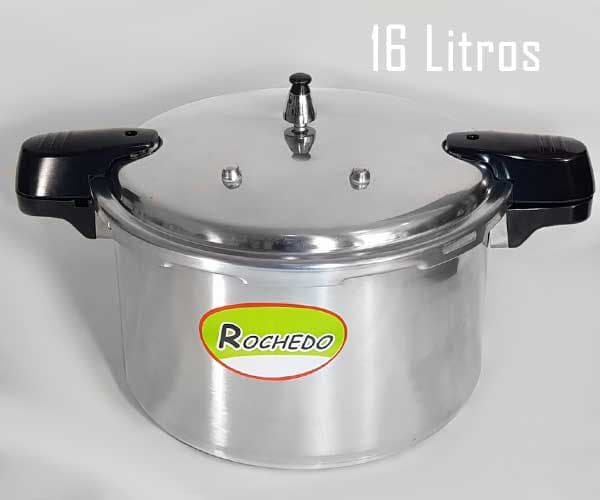 Olla de Presión ROCHEDO de 16 Litros, con tornillos de acero inoxidables