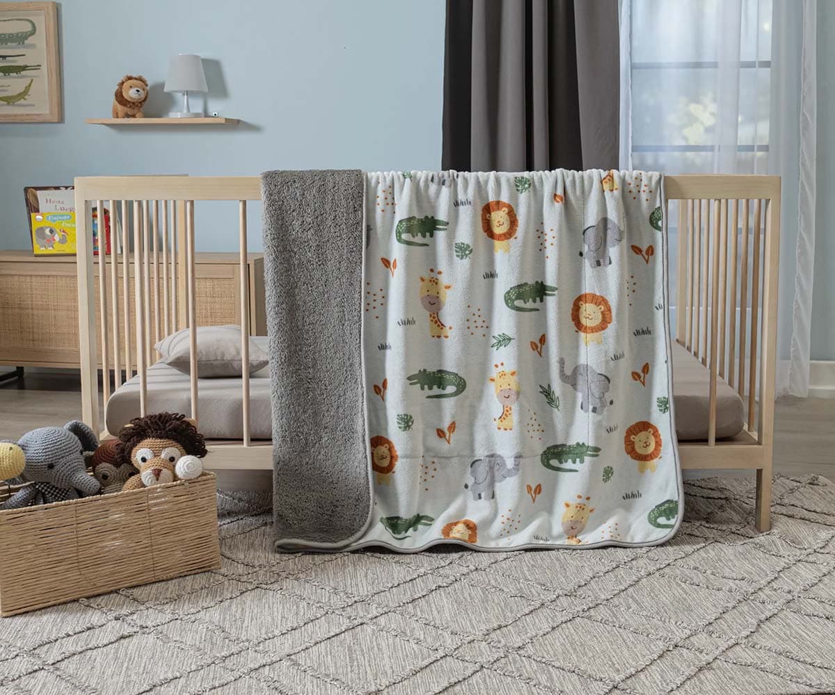 Cobertor Baby Safari, doble vista, calidad PREMIUM