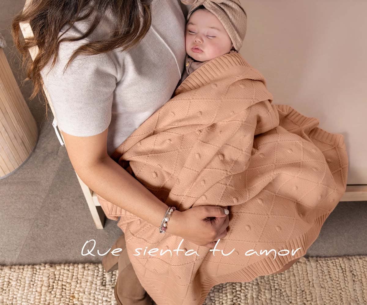Cobija ó Frazada Baby VOGA Rosa ó Azul