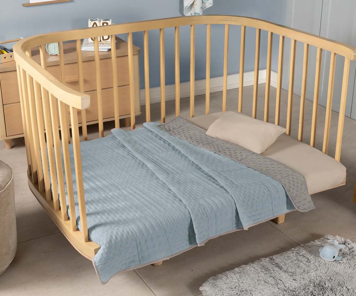 Edredón Baby VOGA Parches para cuna, doble vista