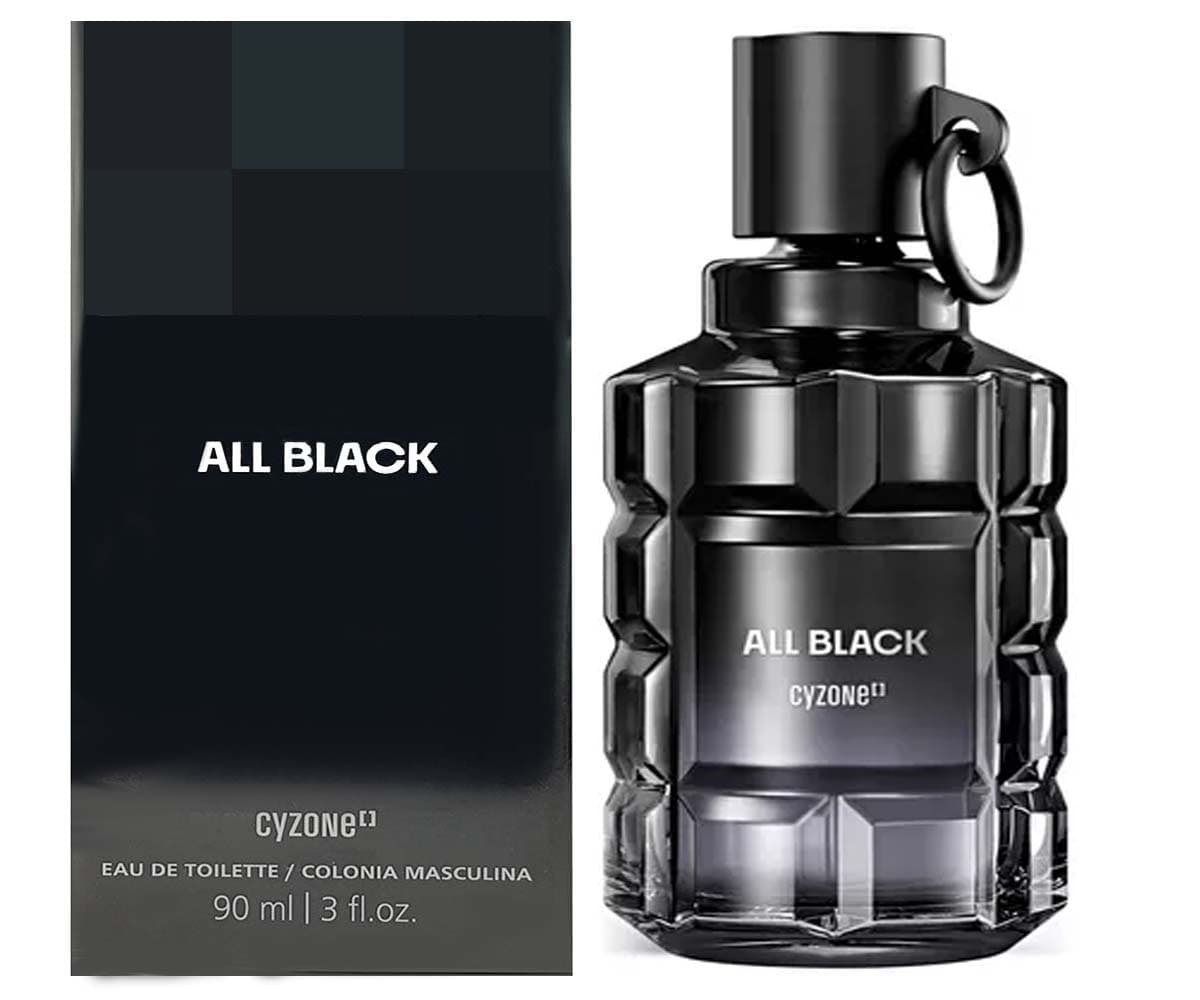 Perfume para Hombre ALL BLACK de Cyzone