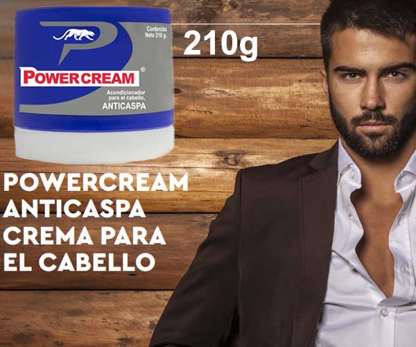 Acondicionador Power Cream, Anticaspa ó Clásico