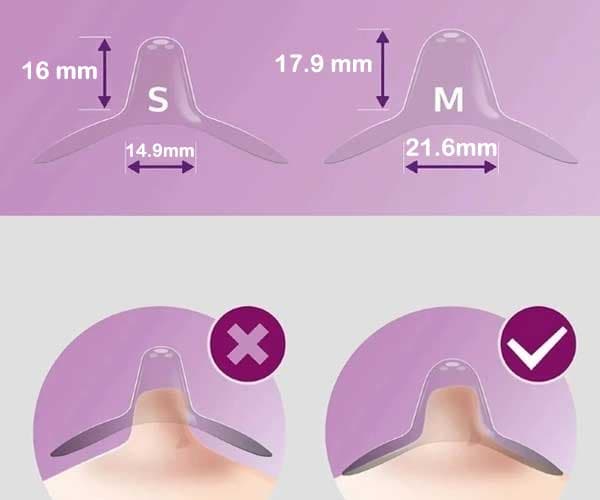 Dúo de Protectores de Pezón de silicone AVENT, libres de BPA