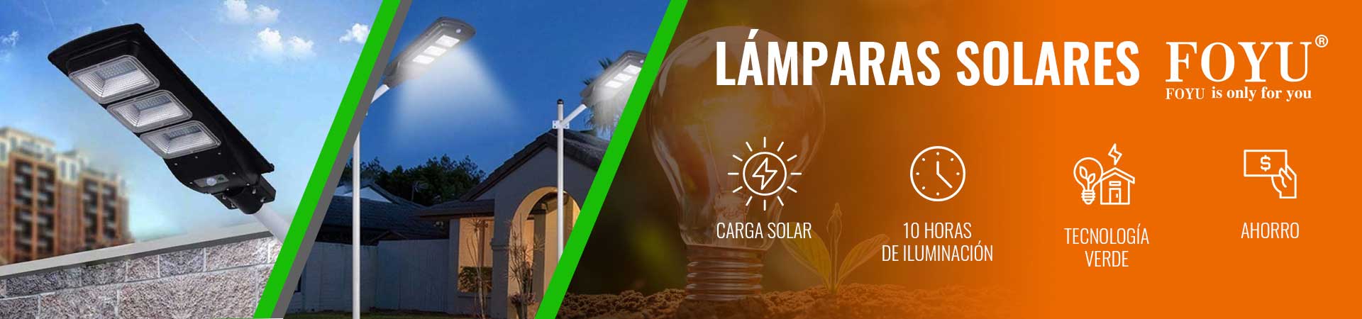 Lámparas solares